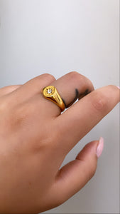 Star Signet Ring