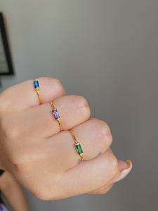 Dainty Baguette Ring