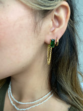 Load image into Gallery viewer, Emerald Drop Earrings
