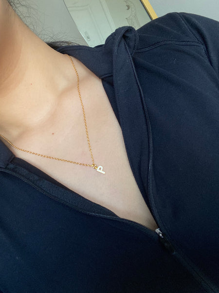 Dainty Initial Necklace