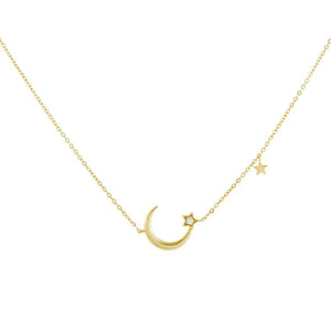 Over The Moon Necklace