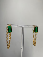 Load image into Gallery viewer, Emerald Drop Earrings
